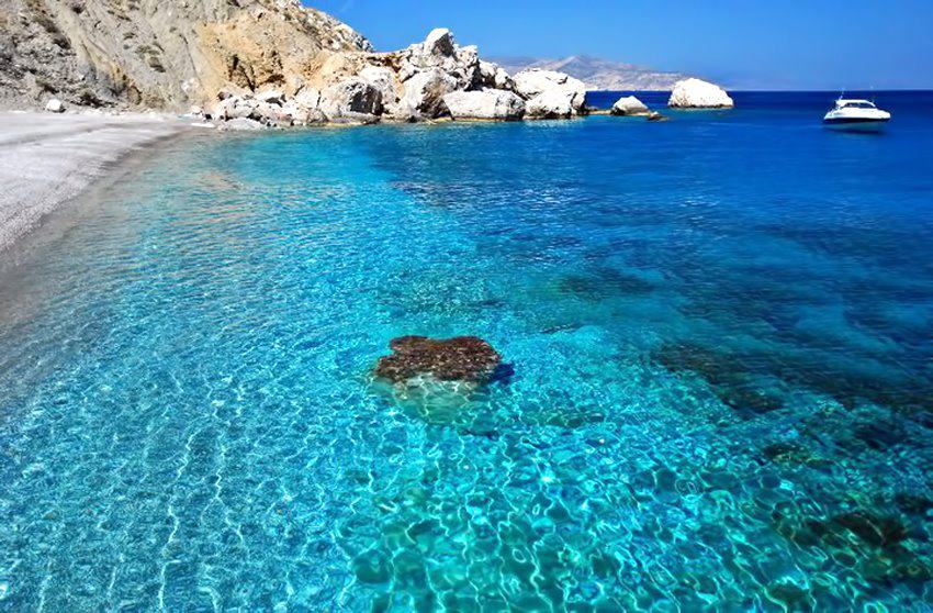 Folegandros, Katergo beach Greece